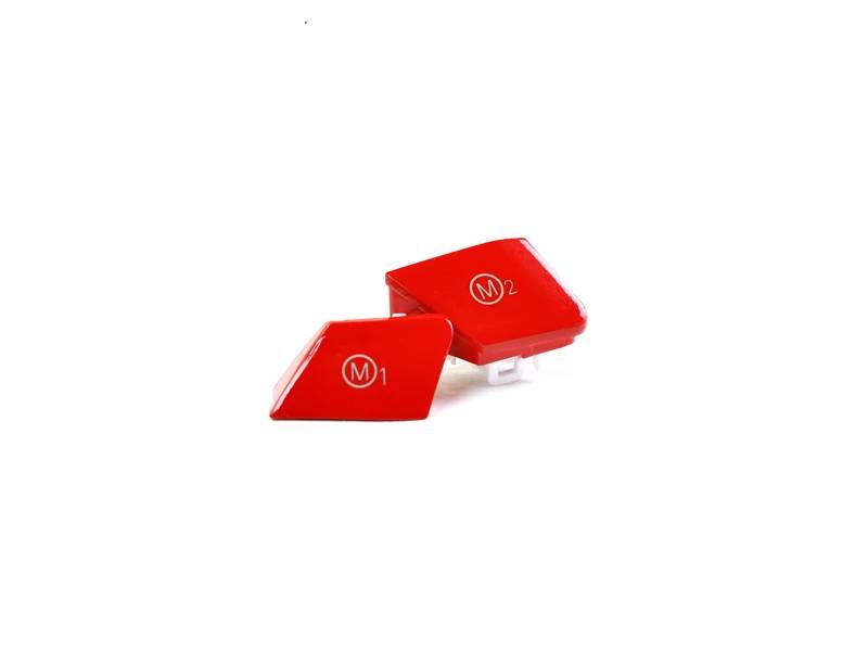 AutoTecknic Bright Red M1/ M2 Button Set - F85 X5M | F86 X6M