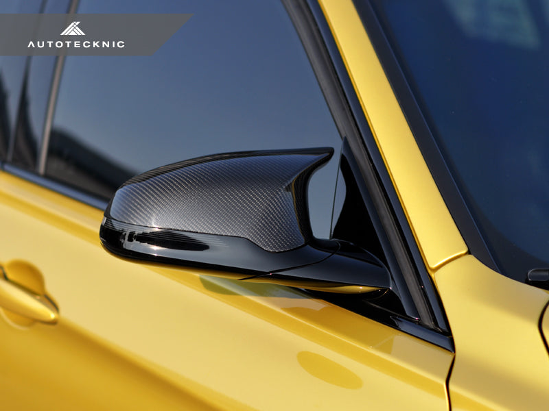 AutoTecknic Replacement Version II Dry Carbon Mirror Covers - F87 M2  Competition, F80 M3, F82/ F83 M4
