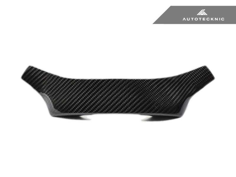 AutoTecknic Carbon Steering Wheel Top Cover - G30 5-Series | G32 6-Series GT | G11 7-Series - AutoTecknic USA
