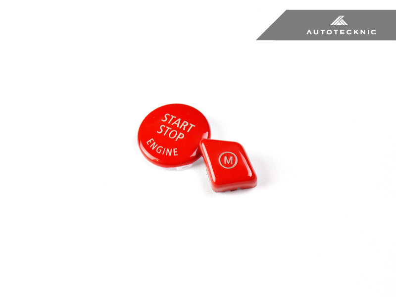 AutoTecknic Bright Red M Button - E60 M5 | E63/ E64 M6