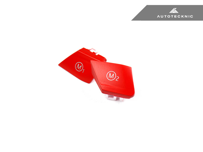 AutoTecknic Satin Red M1/ M2 Button Set - F10 M5 LCI
