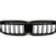 AutoTecknic Dual-Slat Glazing Black Front Grille - BMW G20 3-Series Pre-LCI