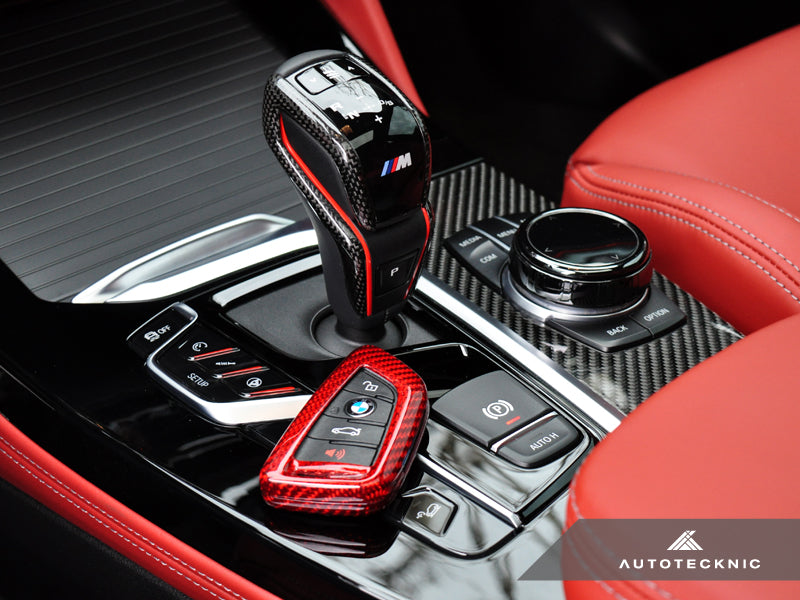 Autotecknic Carbon Schaltknauf-Cover für BMW F90, F97, F98 X3M