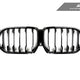 AutoTecknic Glazing Black Front Grille - BMW G06 X6 Pre-LCI