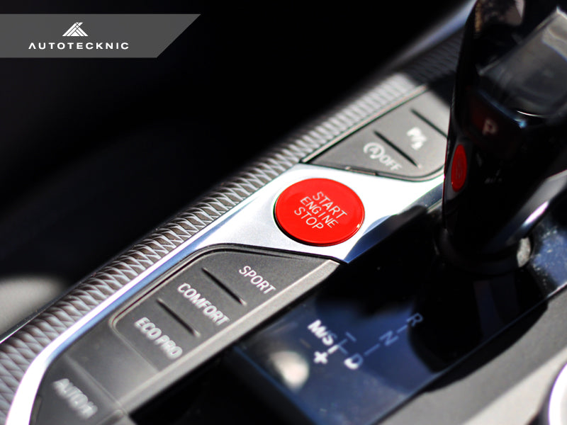 AutoTecknic Bright Red Start Stop Button - G05 X5 | G06 X6 | G07 X7