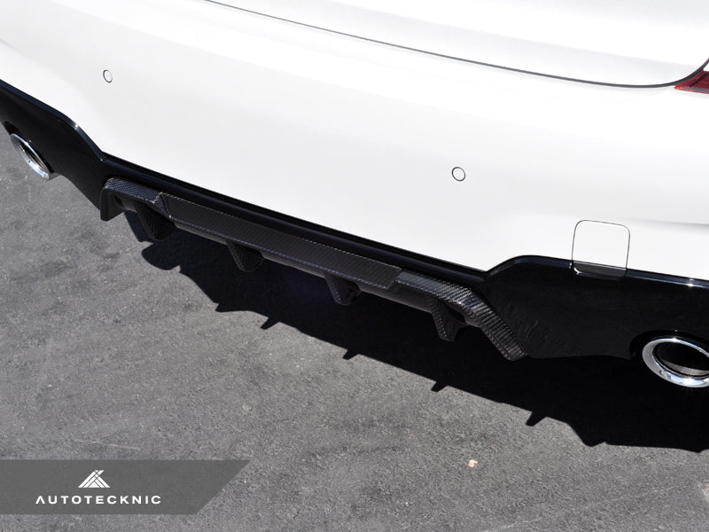 AutoTecknic Dry Carbon Extended-Fin Competition Rear Diffuser - G20 3 ...