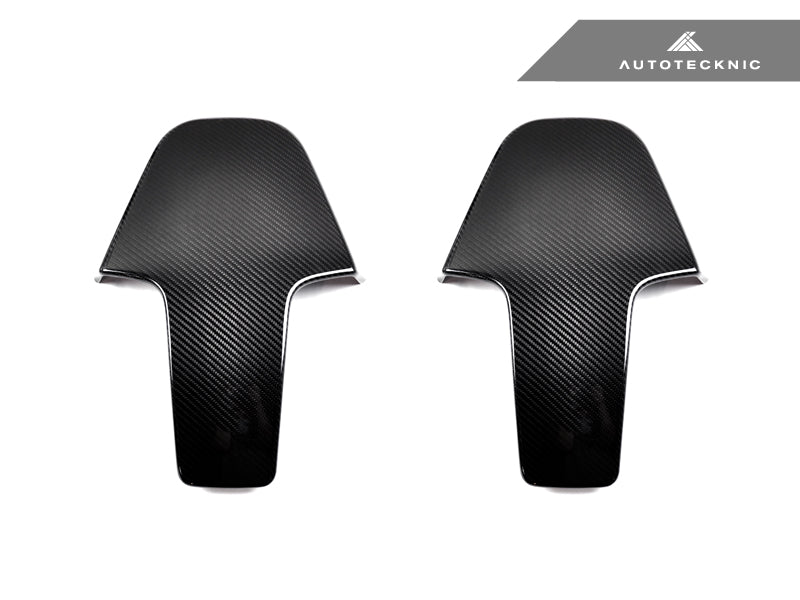 AutoTecknic Dry Carbon Seat Back Cover - F91/ F92/ F93 M8 - AutoTecknic USA