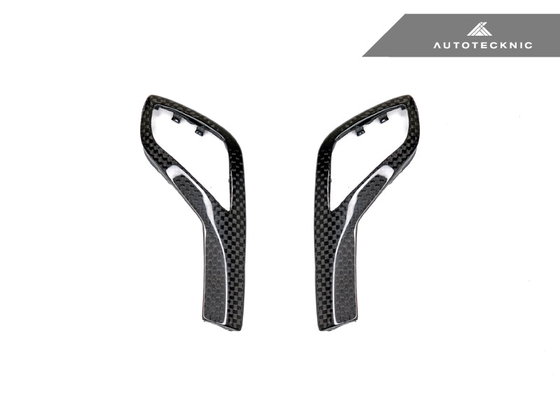 AutoTecknic Carbon Fiber Gear Selector Side Trims - F40 1-Series | F44 2-Series Gran Coupe