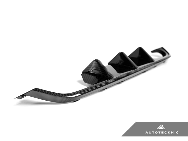 AutoTecknic Dry Carbon Extended-Fin Competition Rear Diffuser - F80 M3 | F82/ F83 M4