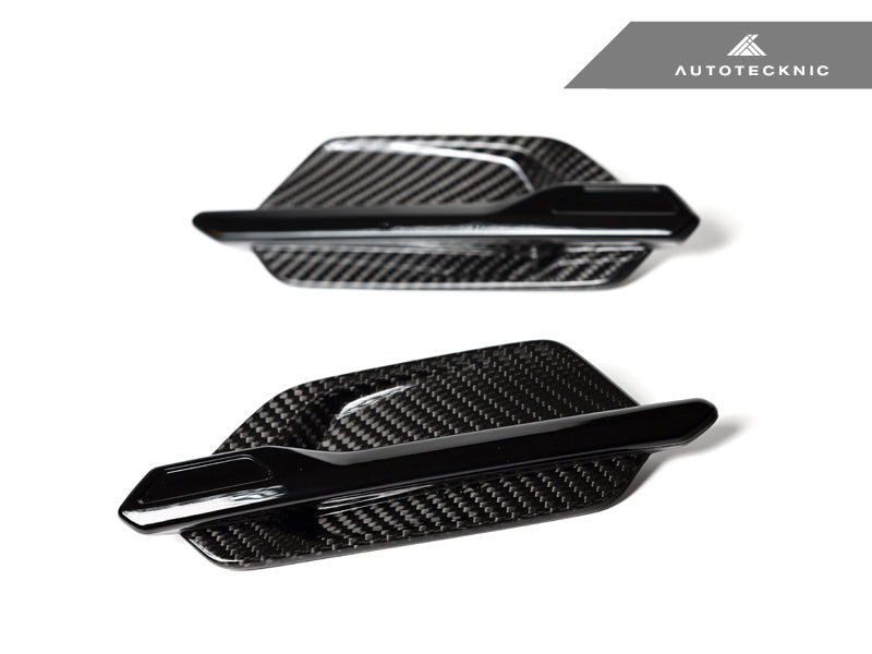 AutoTecknic Replacement Dry Carbon Fiber Fender Trim - F87 M2 | M2 Competition - AutoTecknic USA