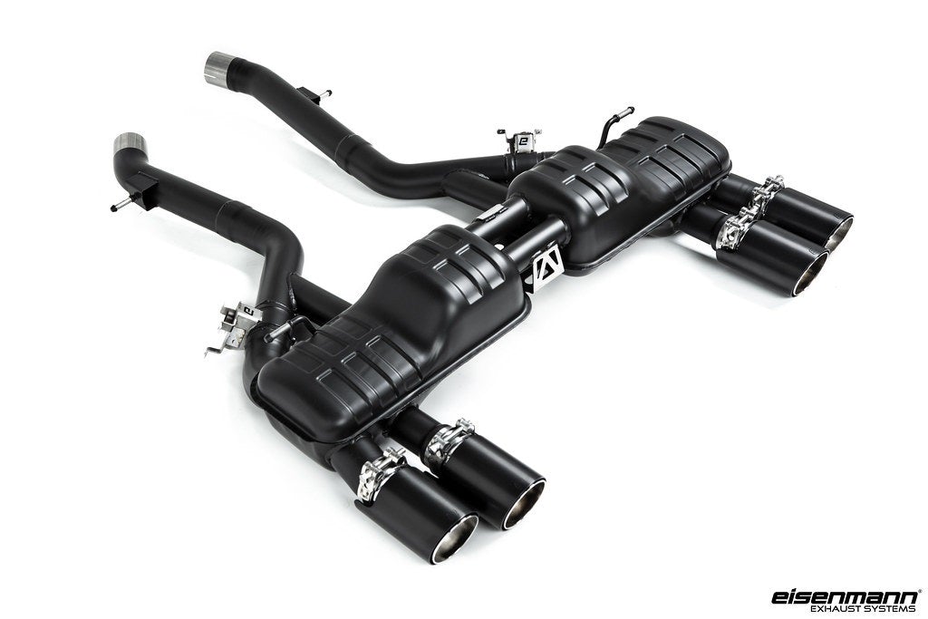 Eisenmann Valved Black Series Performance Exhaust - F87 M2 Competition