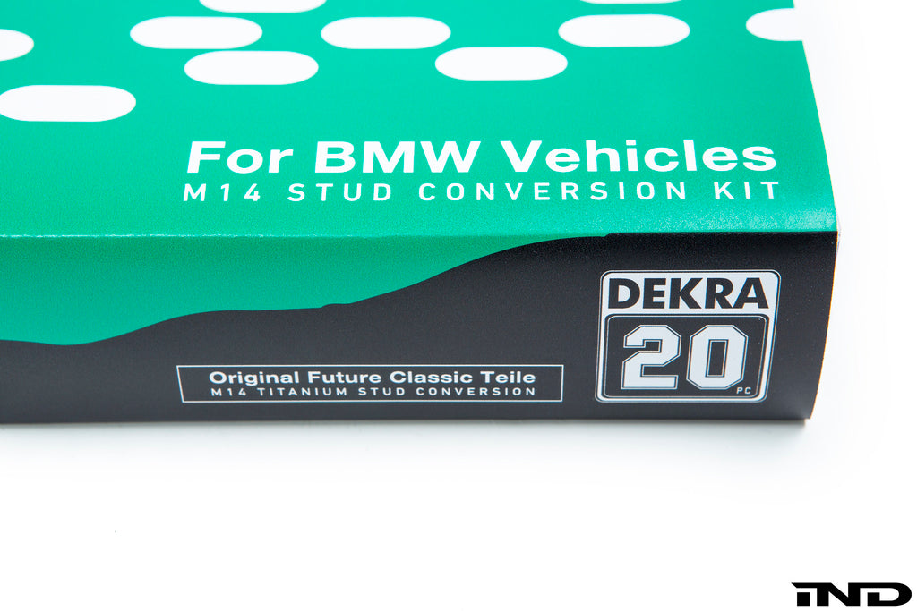Future Classic Titanium Stud Conversion Kit - BMW M14 80mm