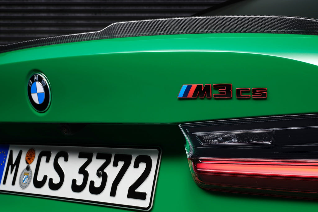 Genuine BMW CS Trunk Emblem - G80 M3 | Emblems & Roundels