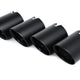 IND Matte Black Coated Exhaust Tip Set - BMW G80 M3 | G82 M4