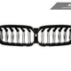 AutoTecknic Gloss Black Front Grille - BMW F90 M5 LCI | G30 5-Series LCI