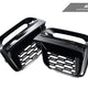 AutoTecknic Gloss Black Lower Grille Trim Set - BMW G01 X3 | G02 X4 M40I Pre-LCI