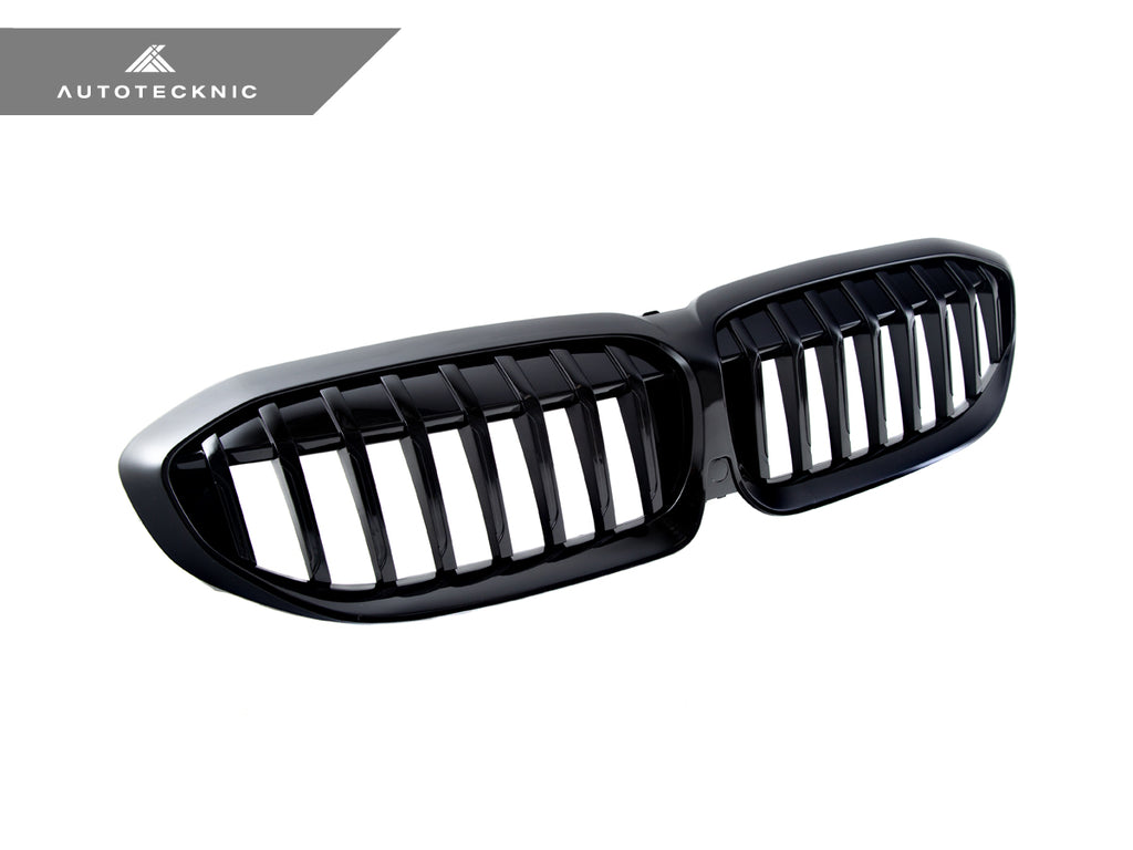 AutoTecknic Painted Glazing Black Front Grille - G20 3-Series