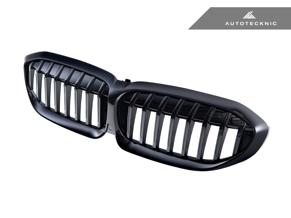 AutoTecknic Painted Glazing Black Front Grille - G20 3-Series