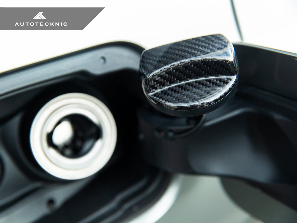 AutoTecknic Dry Carbon Competition Fuel Cap Cover - MINI R58 Coupe | R61 Paceman