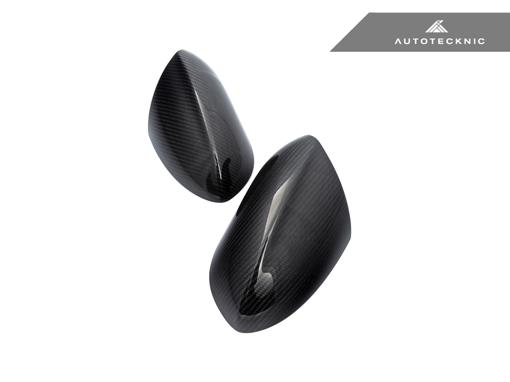 AutoTecknic Replacement Version II Dry Carbon Mirror Covers - E9X M3 | E82 1M
