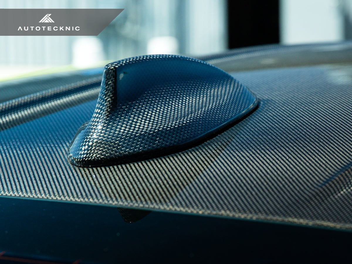 Carbon Fiber Style Shark Fin Antenna Cover for BMW 3 5GT X1 X3 X5