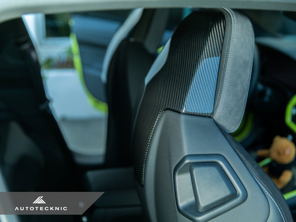 AutoTecknic Dry Carbon Seat Back Cover Set - G80 M3 | G82 M4