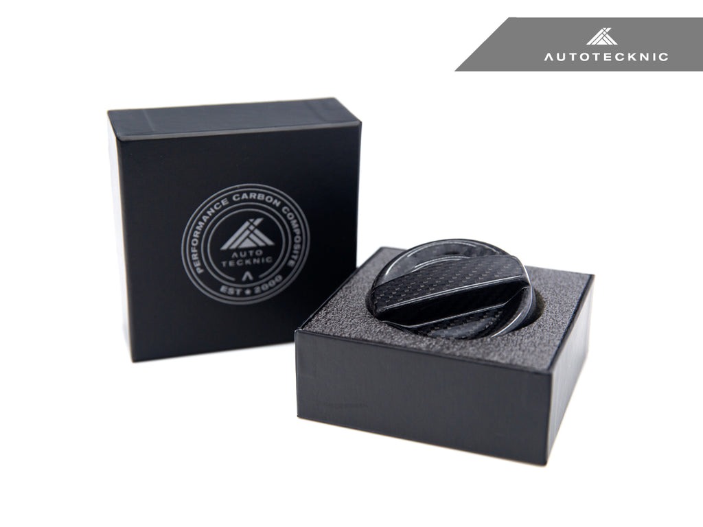 AutoTecknic Dry Carbon Competition Oil Cap Cover - F01/ F02 7-Series