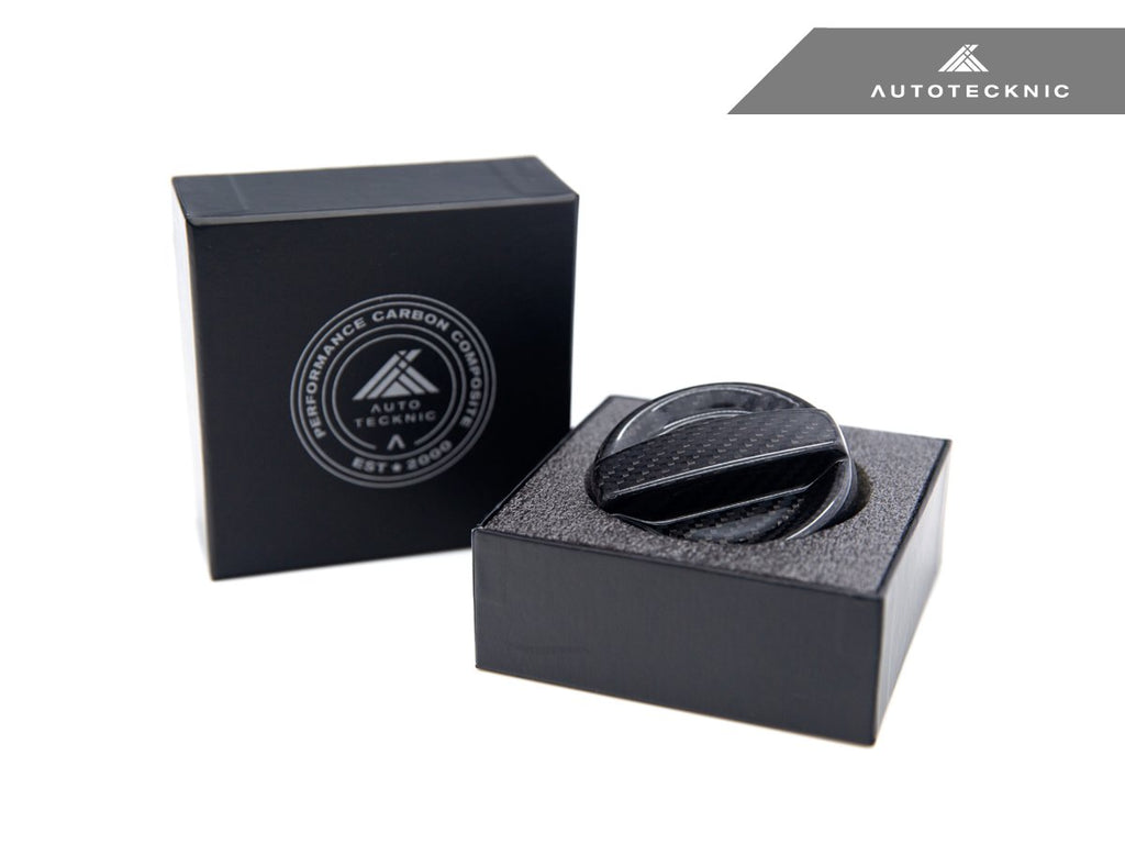 AutoTecknic Dry Carbon Competition Oil Cap Cover - G14/ G15/ G16 8-Series