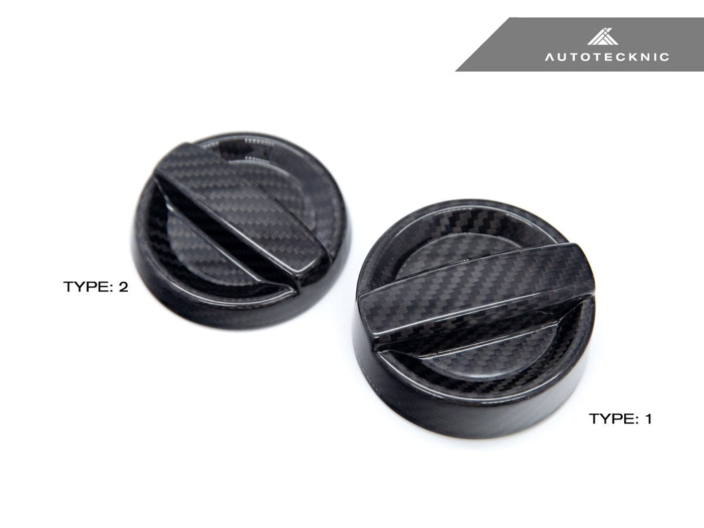 AutoTecknic Dry Carbon Competition Oil Cap Cover - F45 2-Series Active Tourer