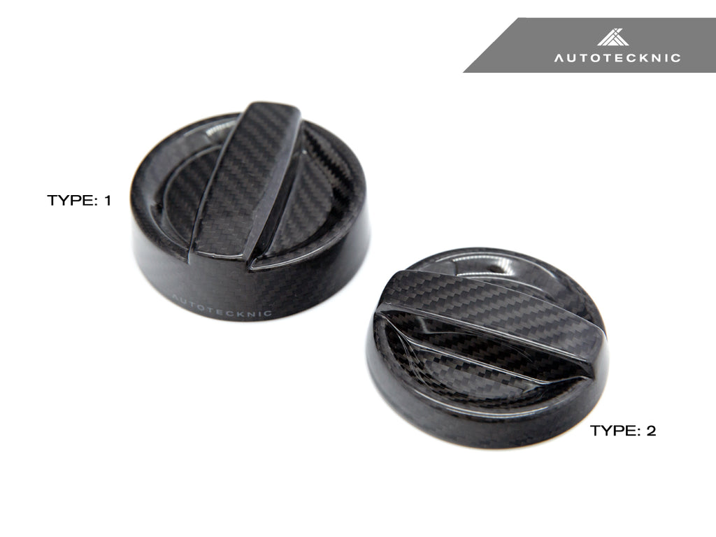 AutoTecknic Dry Carbon Competition Oil Cap Cover - E82 1-Series