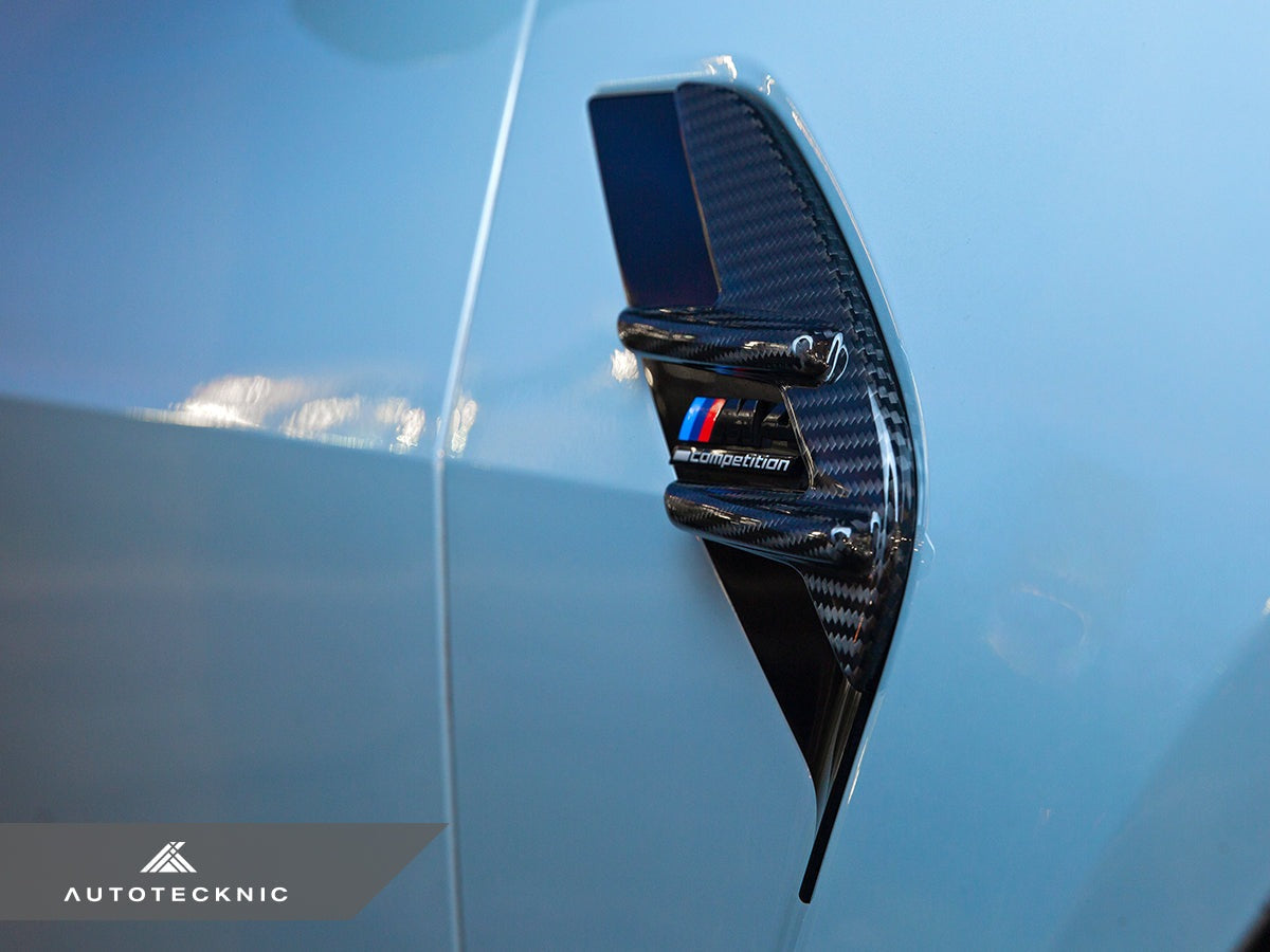 Autotecknic Trockencarbon Spiegelabdeckungen passend für G87 M2, G80 M3