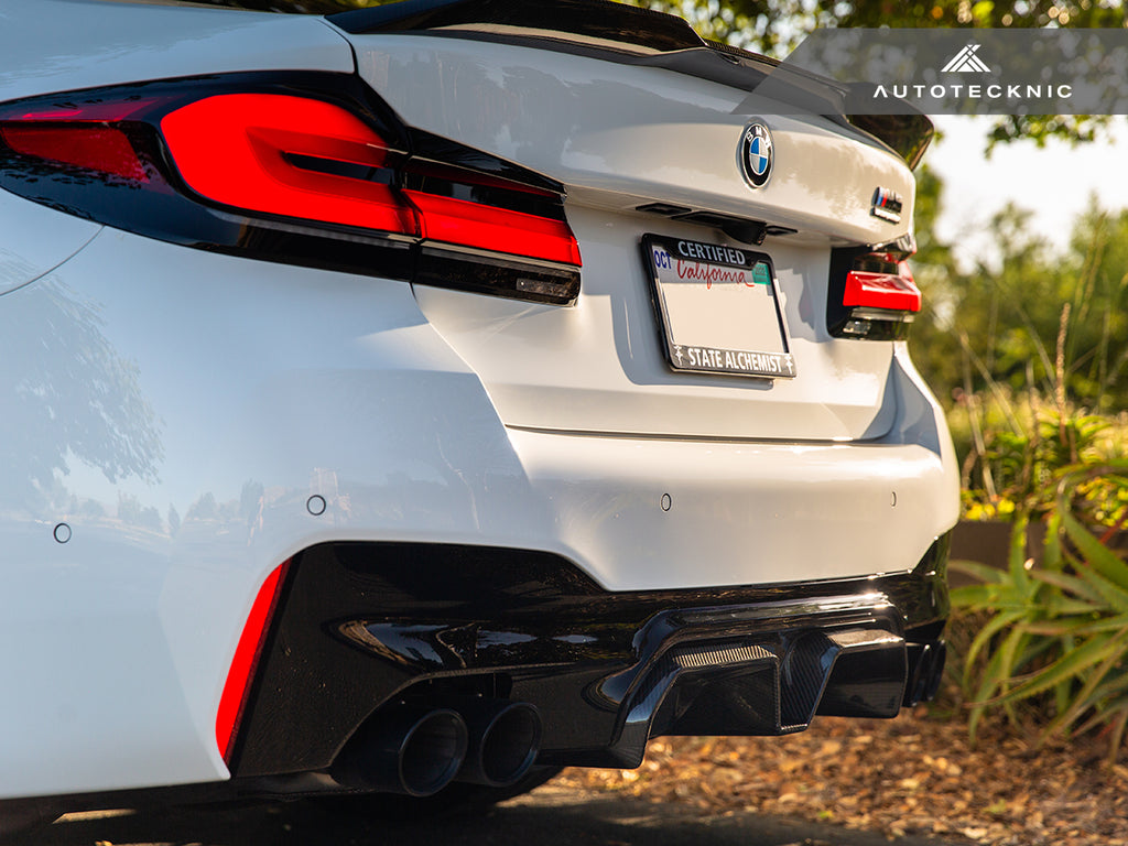 AutoTecknic Dry Carbon Competition Sport Rear Diffuser - F90 M5