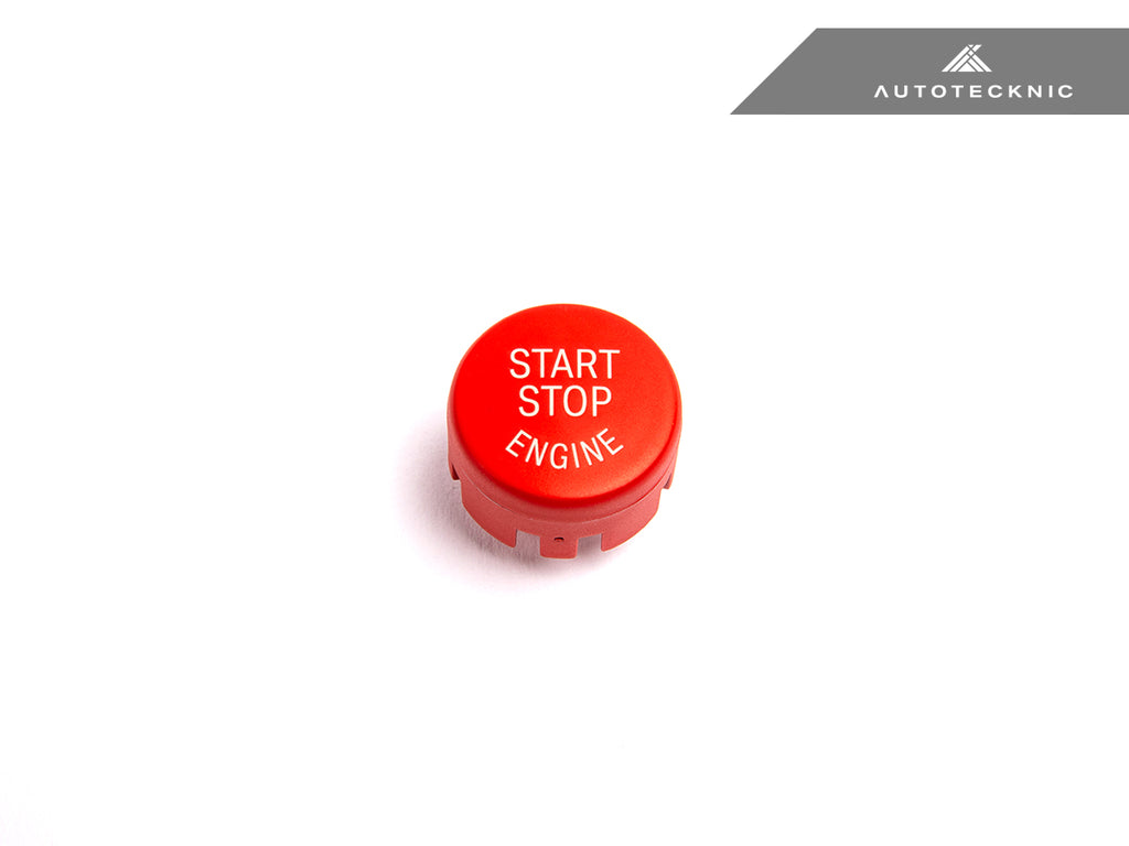 AutoTecknic Bright Red Start Stop Button - F10 5-Series | F06/ F12/ F13 6-Series - AutoTecknic USA