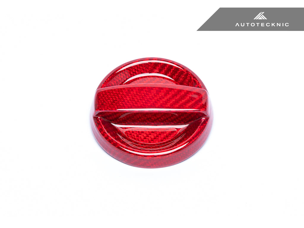 AutoTecknic Dry Carbon Competition Oil Cap Cover - F60 MINI Countryman
