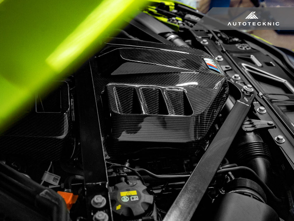 AutoTecknic Dry Carbon Fiber Engine Cover - G87 M2
