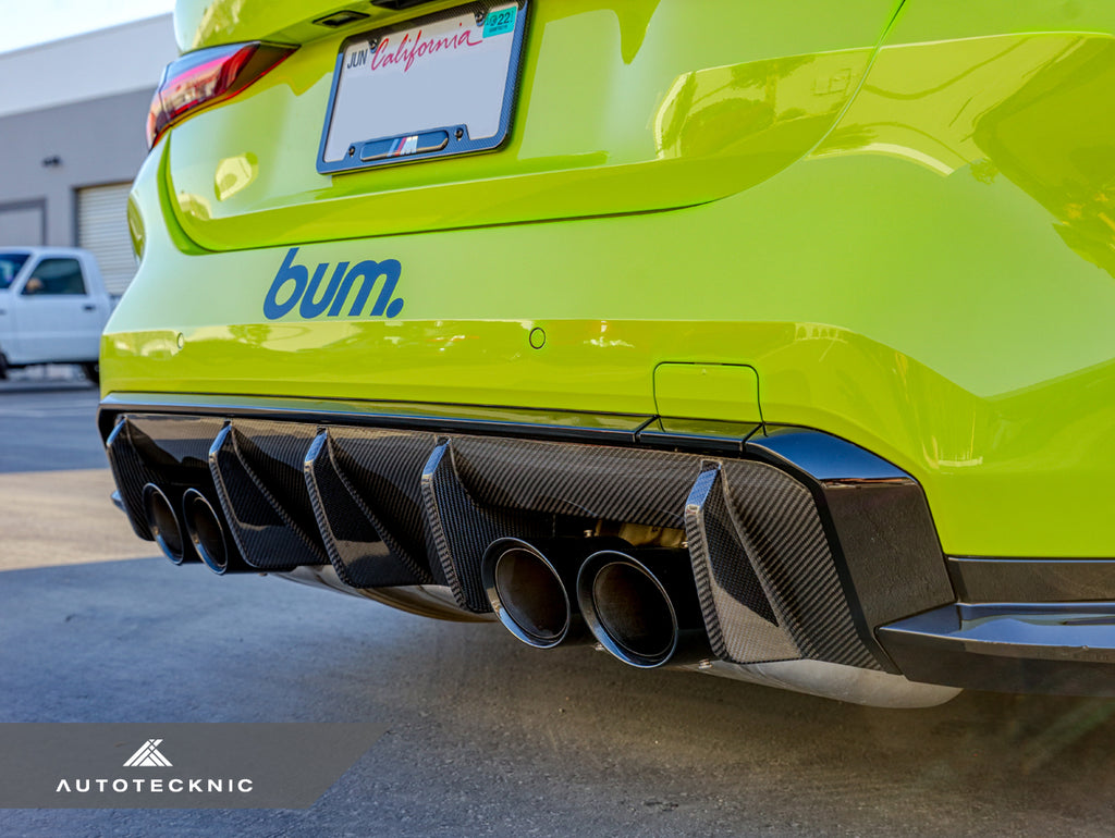 AutoTecknic Dry Carbon Performante Rear Diffuser - G80 M3 | G82/ G83 M4