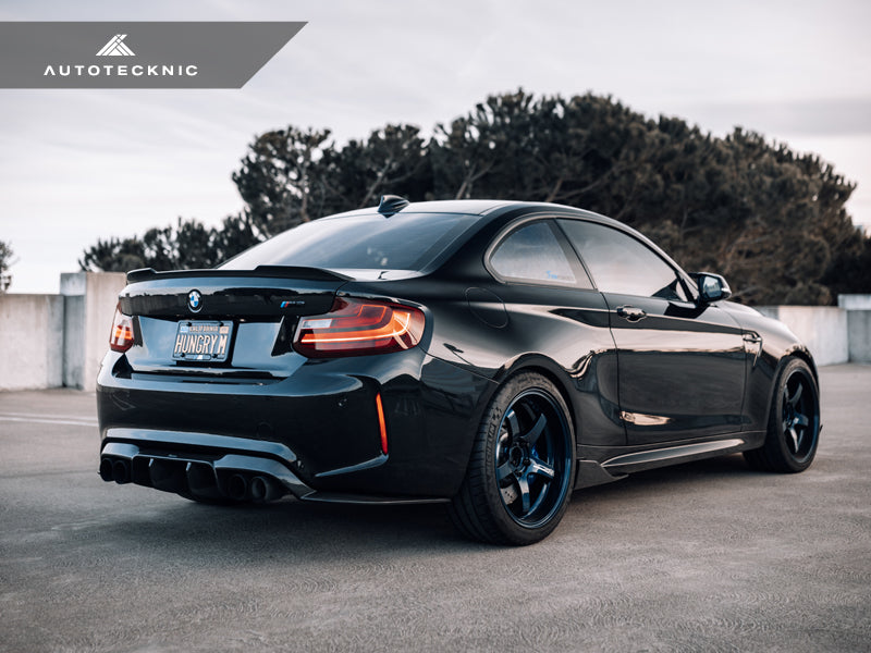 AutoTecknic Dry Carbon Fiber Competition Trunk Spoiler - F87 M2, F22 2-Series