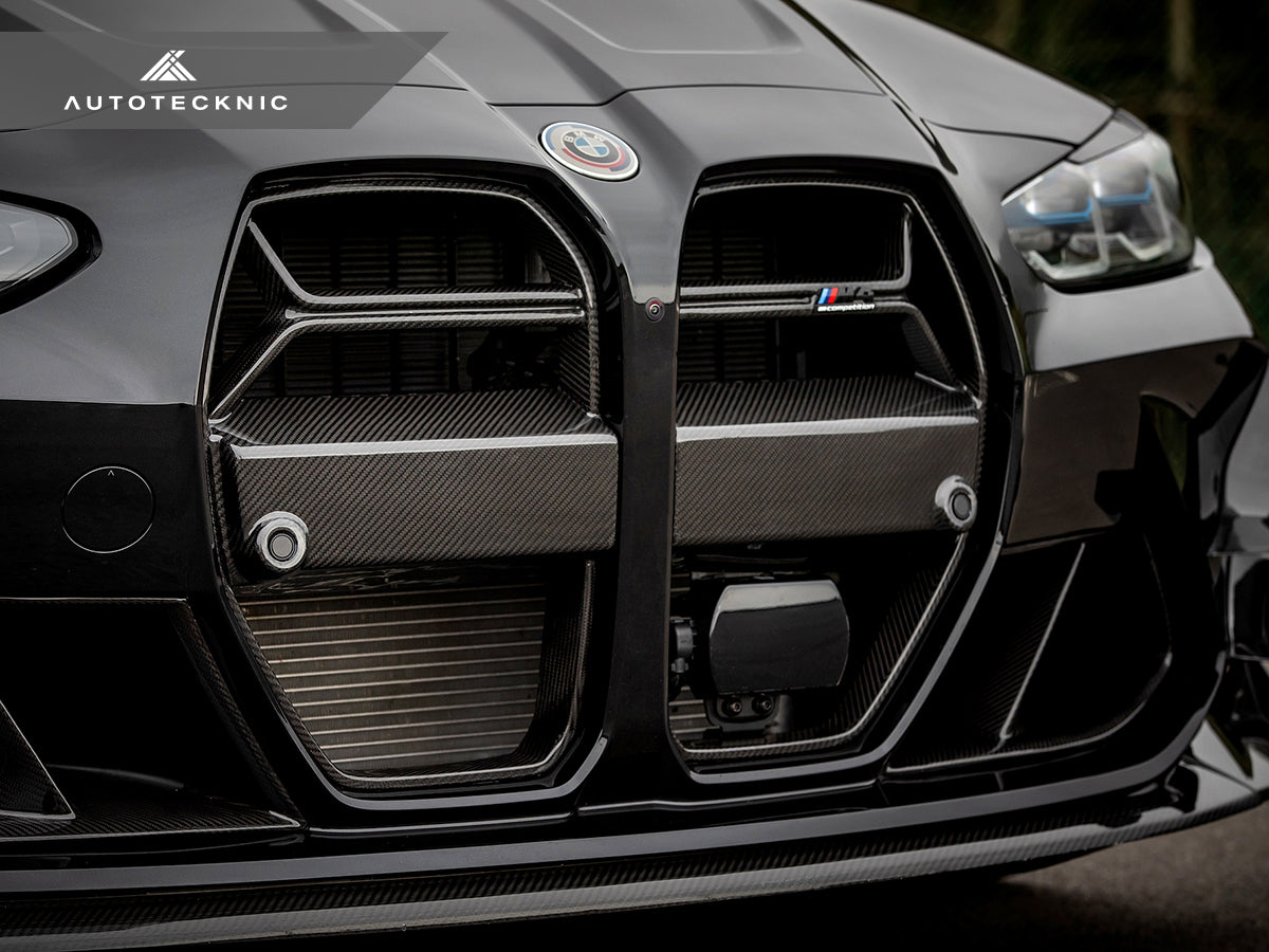 AutoTecknic Dry Carbon Competizione GT4 Front Grille - G80 M3 | G82/ G83 M4 | AutoTecknic