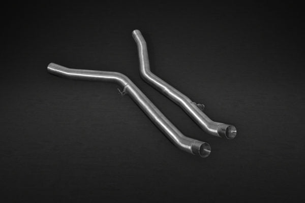 Capristo Valved Exhaust with Mid-Pipes & Carbon Tips CES3 - BMW F95 X5M | F96 X6M