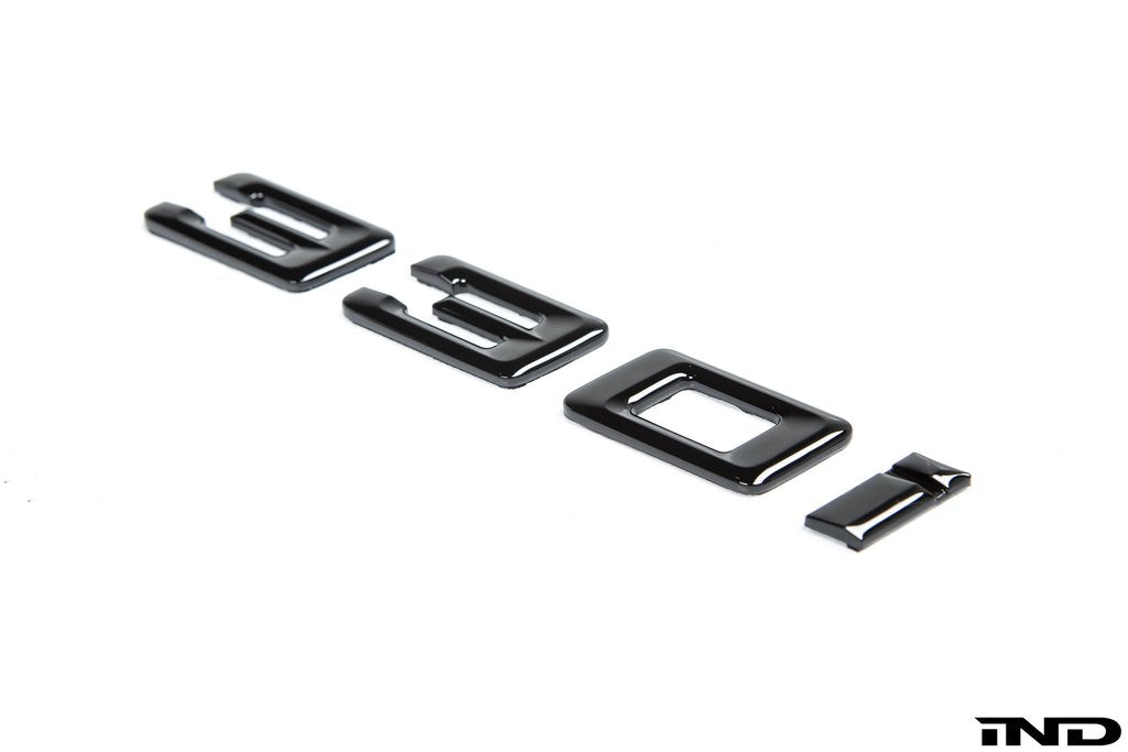  1 PCS 3.54 inch for Trunk Logo Emblem Cover Replacement Car  Accessories(Bright Black) : Automotive