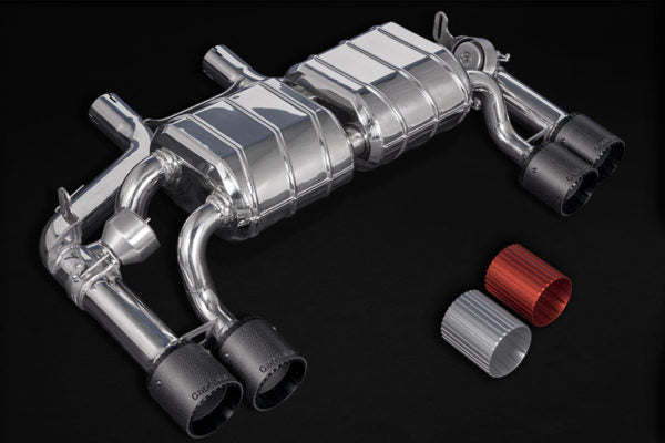 Capristo Valved Exhaust with Mid-Silencer CES3 - BMW F87 M2 Competition