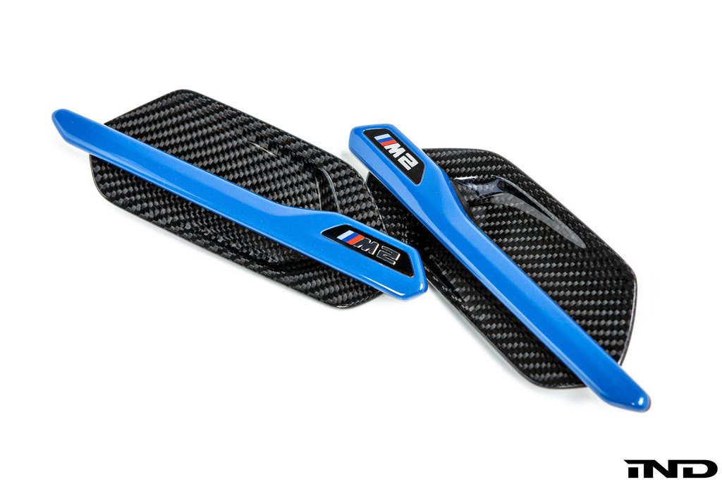 BMW M Performance Carbon Side Marker Set - F87 M2 | AutoTecknic USA