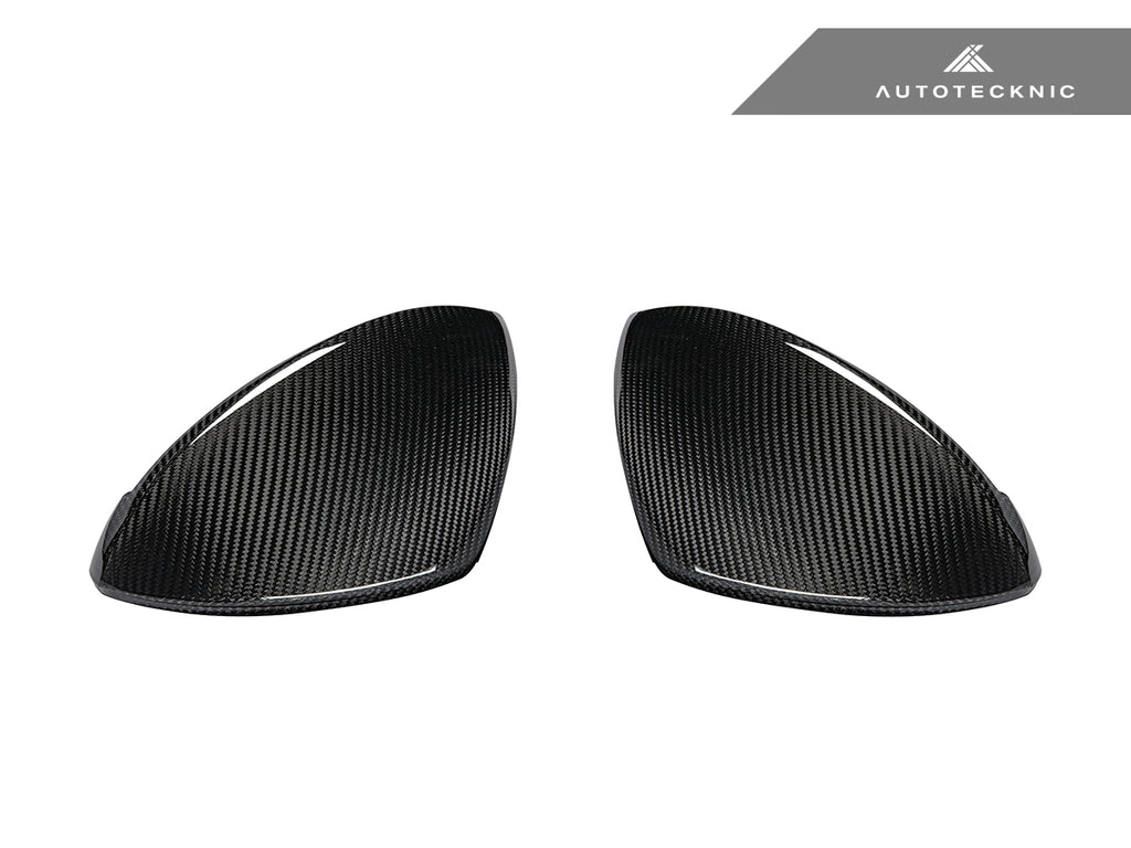 AutoTecknic Dry Carbon Sport Design Mirror Covers - Porsche 991 Turbo | GT3 | GT4