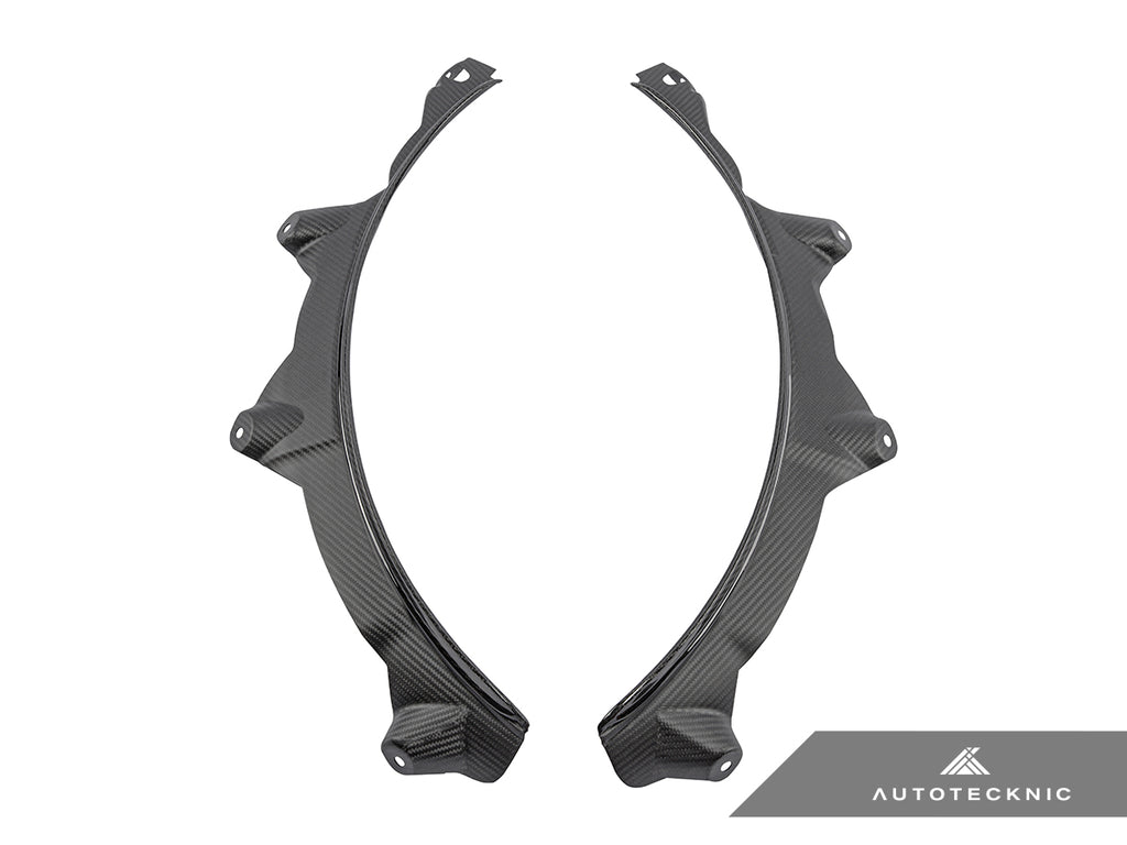 AutoTecknic Carbon Fiber Rear Wheel Arch Extension Set - F90 M5