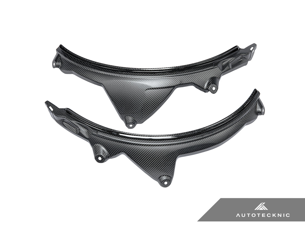 AutoTecknic Carbon Fiber Rear Wheel Arch Extension Set - F93 M8 Gran Coupe