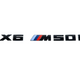 IND Painted Trunk Emblem - BMW G06 X6 M50i/ M60i