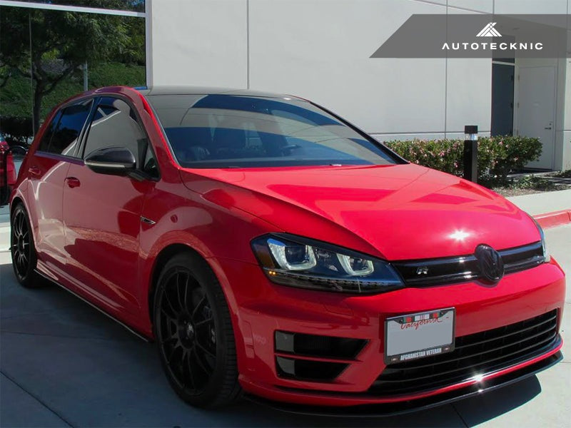 AutoTecknic Replacement Carbon Mirror Covers - Volkswagen Golf R/ Golf GTI MK7 Pre-Facelift - AutoTecknic USA