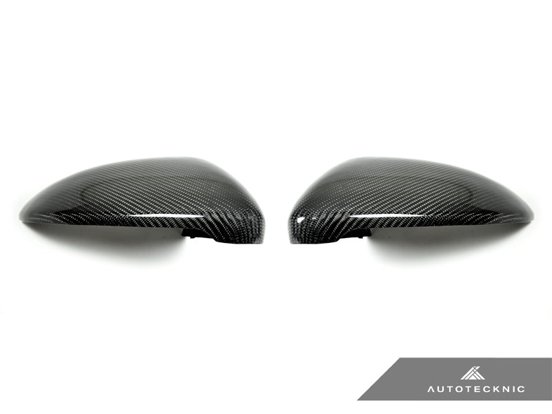 AutoTecknic Replacement Carbon Mirror Covers - Volkswagen Golf R/ Golf GTI MK7 Pre-Facelift