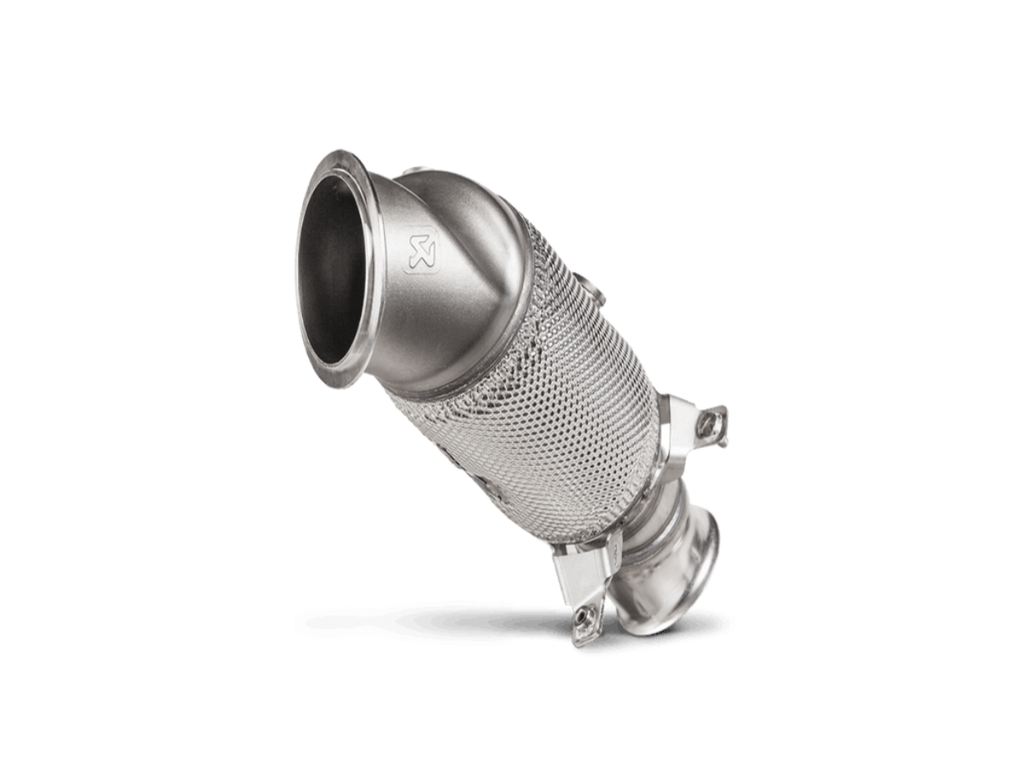 Akrapovic Stainless Catted Downpipe - F87 M2