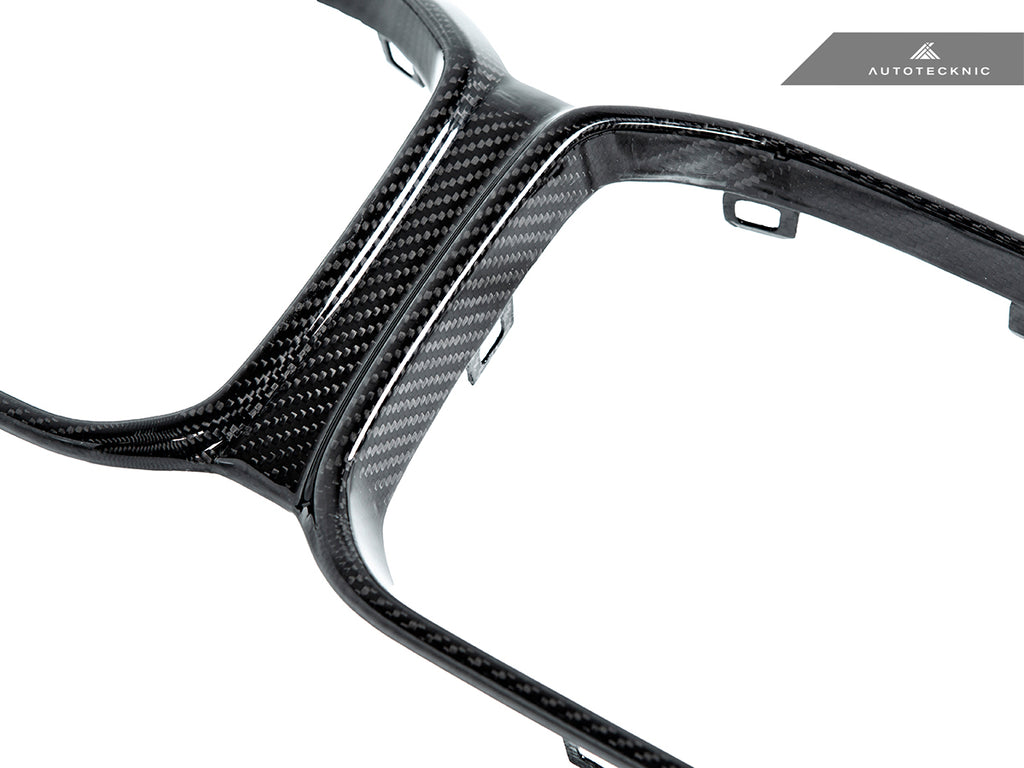 AutoTecknic Replacement Dry Carbon Grille Surround - F87 M2 Competition